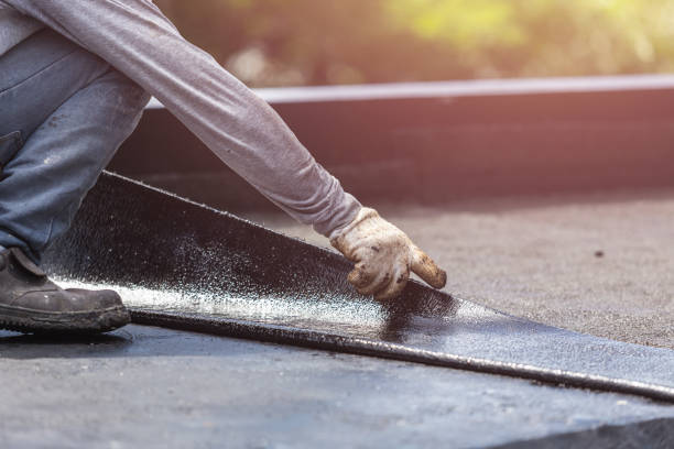 Professional Emergency Waterproofing technician working in Centreville, VA